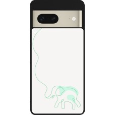 Google Pixel 7 Case Hülle - Silikon schwarz Spring 23 baby elephant