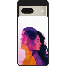 Coque Google Pixel 7 - Silicone rigide noir Womens day 2026 10