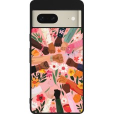 Coque Google Pixel 7 - Silicone rigide noir Womens day 2026 8
