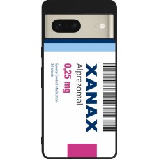 Coque Google Pixel 7 - Silicone rigide noir Xanax Alprazolam 2025