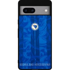 Google Pixel 7a Case Hülle - Silikon schwarz Bosnien und Herzegowina 2026 personalisierbares Fussballtrikot