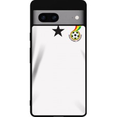 Google Pixel 7a Case Hülle - Silikon schwarz Ghana 2022 personalisierbares Fussballtrikot
