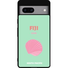 Google Pixel 7a Case Hülle - Silikon schwarz Pop Summer Destination Fiji