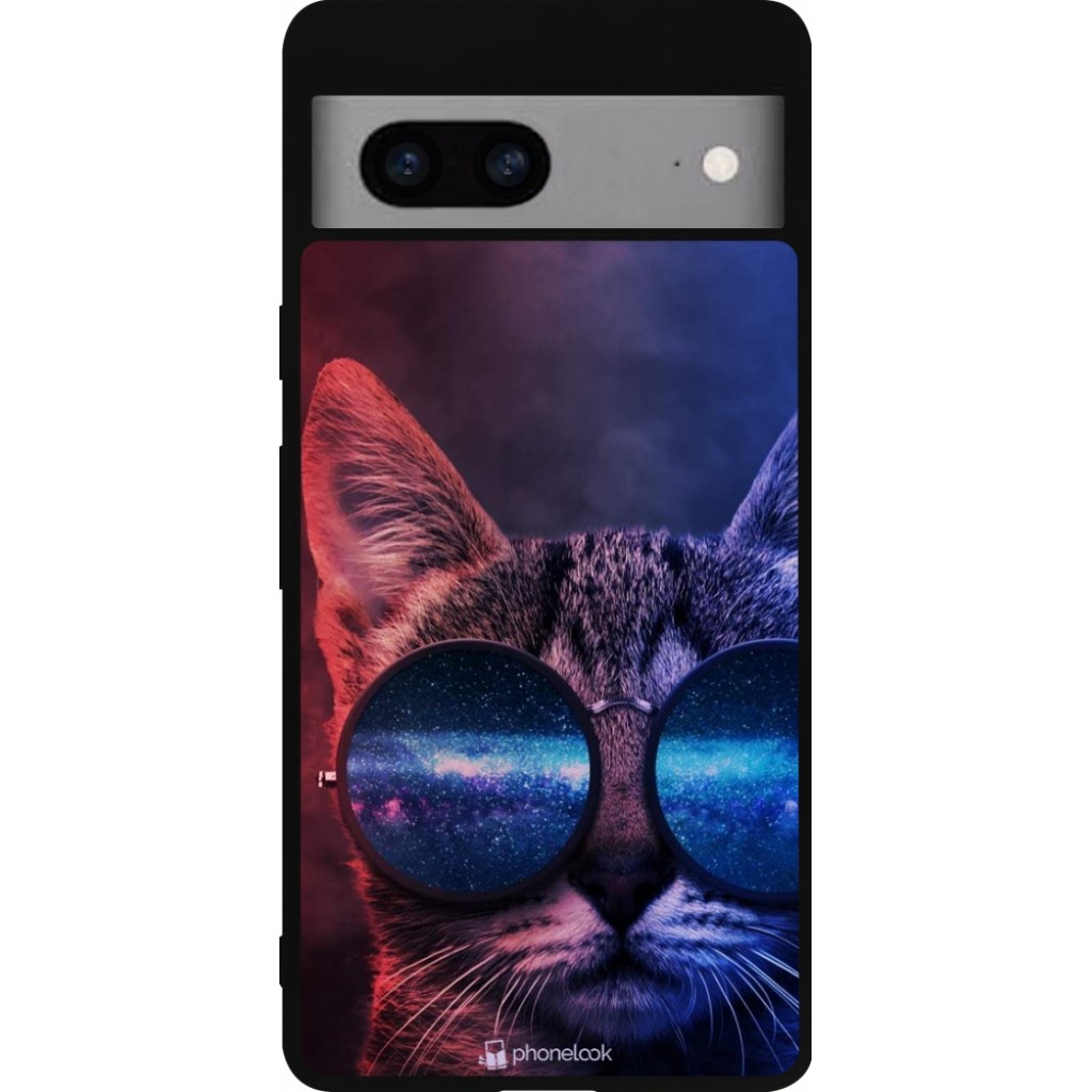 Coque Silicone Rose Pour Google Pixel 7A - Marque Little Boutik - Protection Anti-chocs - Neuf Sous Blister