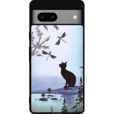 Google Pixel 7a Case Hülle - Silikon schwarz Spring 19 12