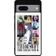 Google Pixel 7a Case Hülle - Silikon schwarz Taylor Swift The Eras Tour