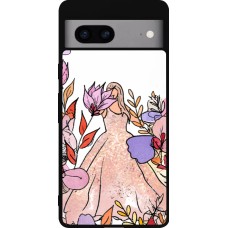 Google Pixel 7a Case Hülle - Silikon schwarz Taylor Swift Sketch - White