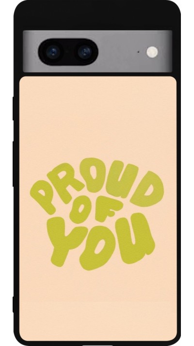 Coque Google Pixel 7a - Silicone rigide noir Womens day 2026 5