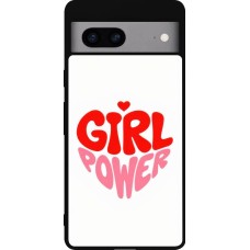 Coque Google Pixel 7a - Silicone rigide noir Womens day 2026 6