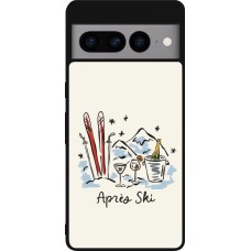Coque Google Pixel 7 Pro - Silicone rigide noir After the sky 2026