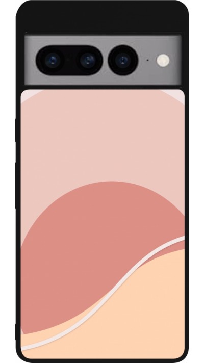 Google Pixel 7 Pro Case Hülle - Silikon schwarz Autumn 22 abstract sunrise