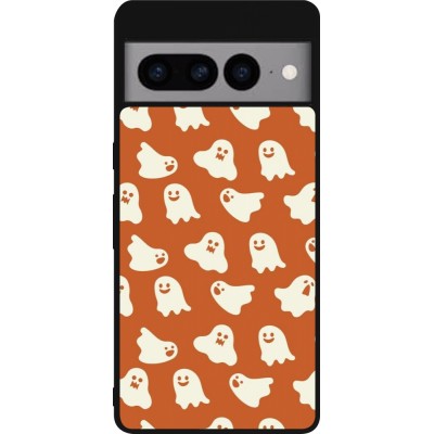 Google Pixel 7 Pro Case Hülle - Silikon schwarz Autumn 2024 mini ghosts