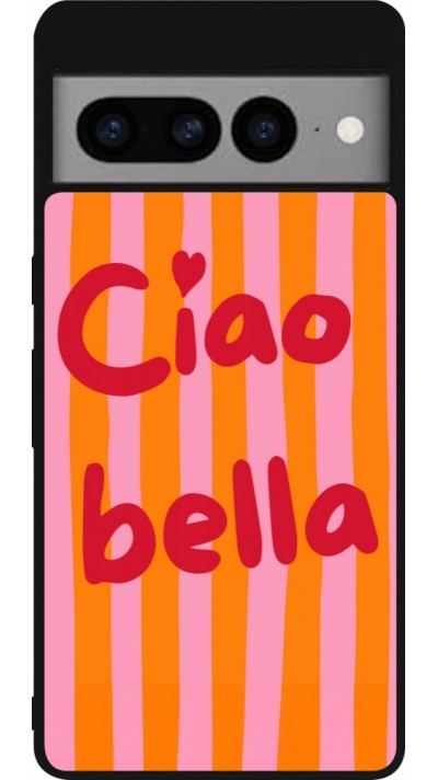 Coque Google Pixel 7 Pro - Silicone rigide noir Bye Bella 2026