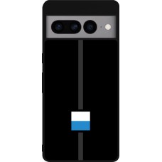 Google Pixel 7 Pro Case Hülle - Silikon schwarz Kanton LU schwarz