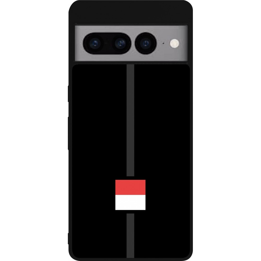 Coque Google Pixel 7 Pro - Silicone rigide noir Canton SO noir