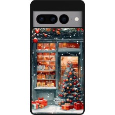 Coque Google Pixel 7 Pro - Silicone rigide noir Christmas 25 Xmas Shop