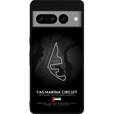 Coque Google Pixel 7 Pro - Silicone rigide noir F1 Track 2025 Abu Dhabi