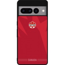Google Pixel 7 Pro Case Hülle - Silikon schwarz Kanada 2026 personalisierbares Fussballtrikot