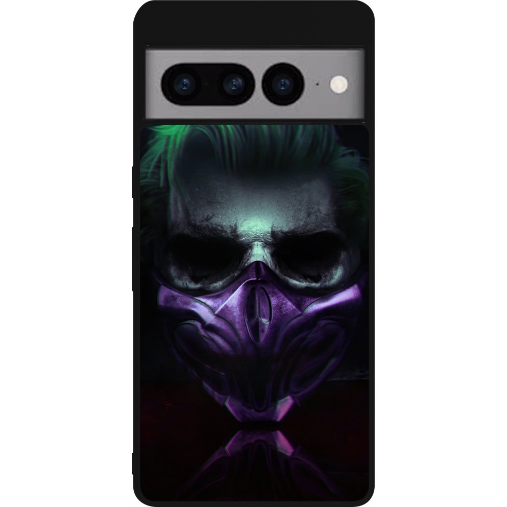 Google Pixel 7 Pro Case Hülle - Silikon schwarz Halloween 20 21