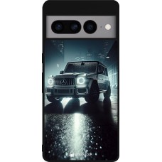 Google Pixel 7 Pro Case Hülle - Silikon schwarz Mercedes G AMG Nacht