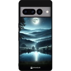 Coque Google Pixel 7 Pro - Silicone rigide noir Night Sky View
