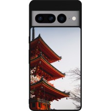 Google Pixel 7 Pro Case Hülle - Silikon schwarz Spring 23 Japan