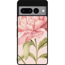 Google Pixel 7 Pro Case Hülle - Silikon schwarz Just Bloom Spring 2026