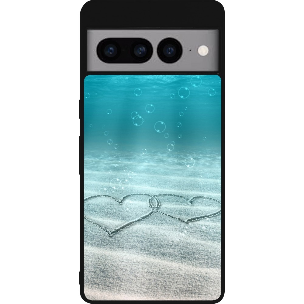 Google Pixel 7 Pro Case Hülle - Silikon schwarz Summer 18 19