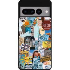 Google Pixel 7 Pro Case Hülle - Silikon schwarz Summer 2021 15