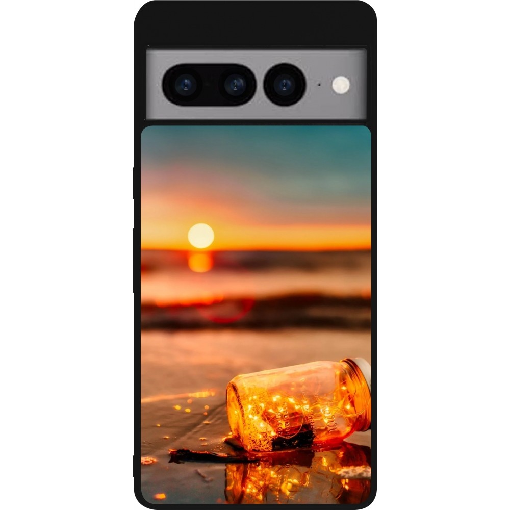 Google Pixel 7 Pro Case Hülle - Silikon schwarz Summer 2021 16