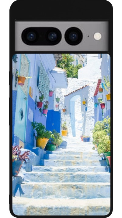 Google Pixel 7 Pro Case Hülle - Silikon schwarz Summer 2021 18