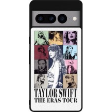 Coque Google Pixel 7 Pro - Silicone rigide noir Taylor Swift The Eras Tour