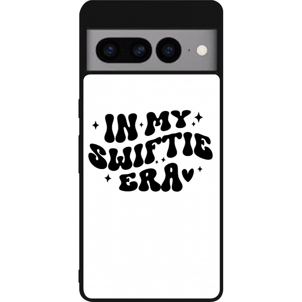 Coque Google Pixel 7 Pro - Silicone rigide noir Taylor Swift In My Swiftie Era - White