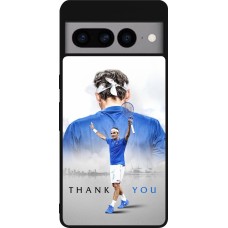 Google Pixel 7 Pro Case Hülle - Silikon schwarz Thank you Roger
