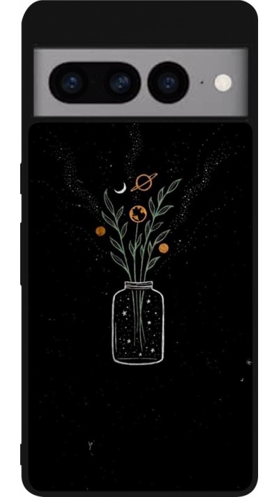 Coque Google Pixel 7 Pro - Silicone rigide noir Vase black