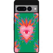 Coque Google Pixel 7 Pro - Silicone rigide noir Viva la vida 2026