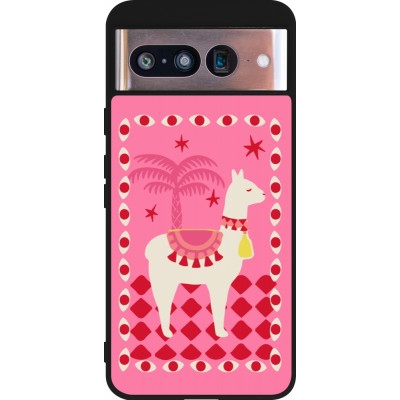 Google Pixel 8 Case Hülle - Silikon schwarz Alpaca 2026