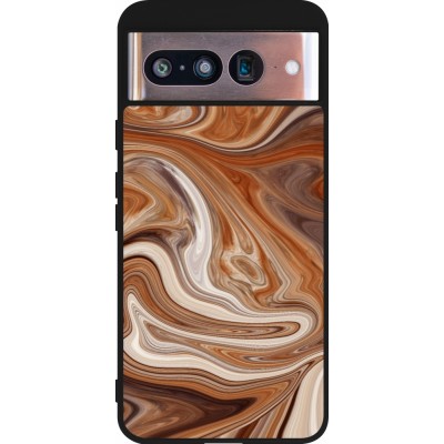 Google Pixel 8 Case Hülle - Silikon schwarz Autumn 2024 marbe