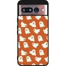 Coque Google Pixel 8 - Silicone rigide noir Autumn 2024 mini ghosts