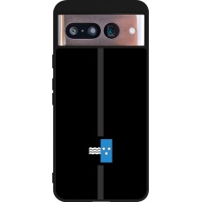 Google Pixel 8 Case Hülle - Silikon schwarz Kanton AG schwarz