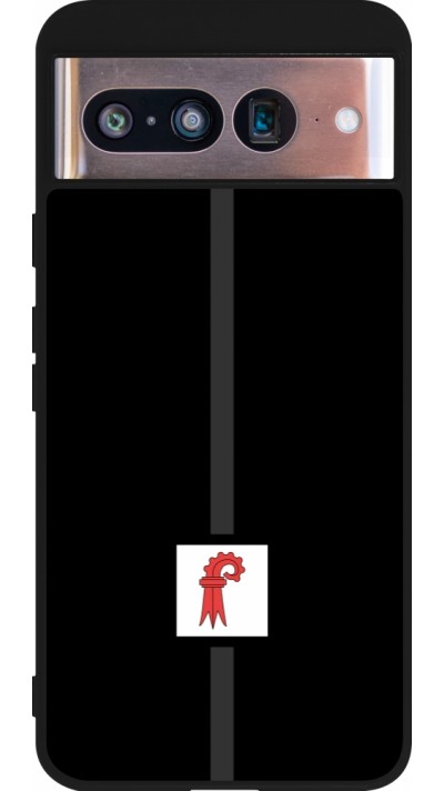 Google Pixel 8 Case Hülle - Silikon schwarz Kanton BL schwarz