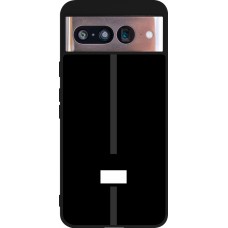 Coque Google Pixel 8 - Silicone rigide noir Canton FR noir