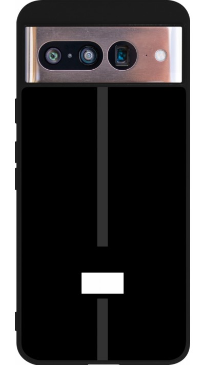 Google Pixel 8 Case Hülle - Silikon schwarz Kanton FR schwarz