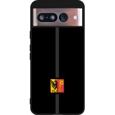 Coque Google Pixel 8 - Silicone rigide noir Canton GE noir