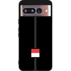 Coque Google Pixel 8 - Silicone rigide noir Canton SO noir