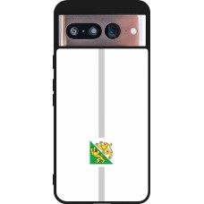 Google Pixel 8 Case Hülle - Silikon schwarz Kanton TG weiss