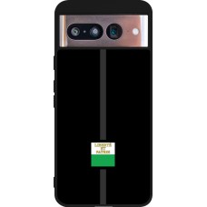 Google Pixel 8 Case Hülle - Silikon schwarz Kanton VD schwarz