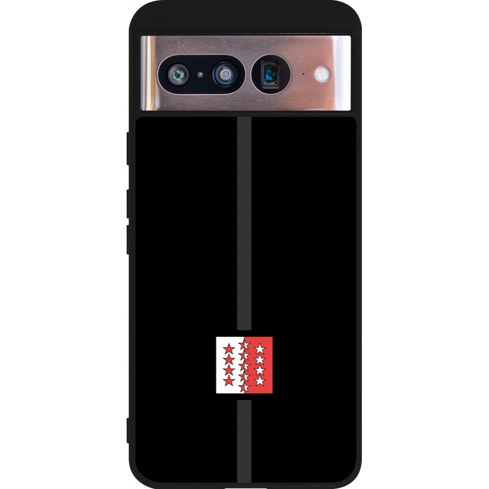 Coque Google Pixel 8 - Silicone rigide noir Canton VS noir
