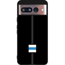 Google Pixel 8 Case Hülle - Silikon schwarz Kanton ZG schwarz