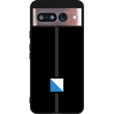 Coque Google Pixel 8 - Silicone rigide noir Canton ZH noir